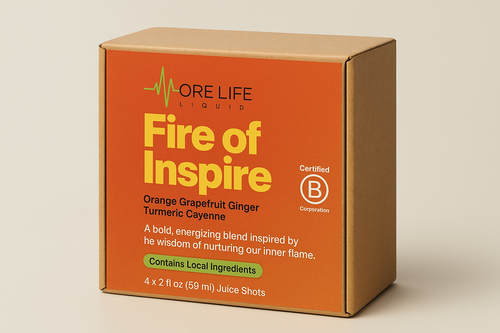 Fire of Inspire Wellness Shot By Dr. Elona